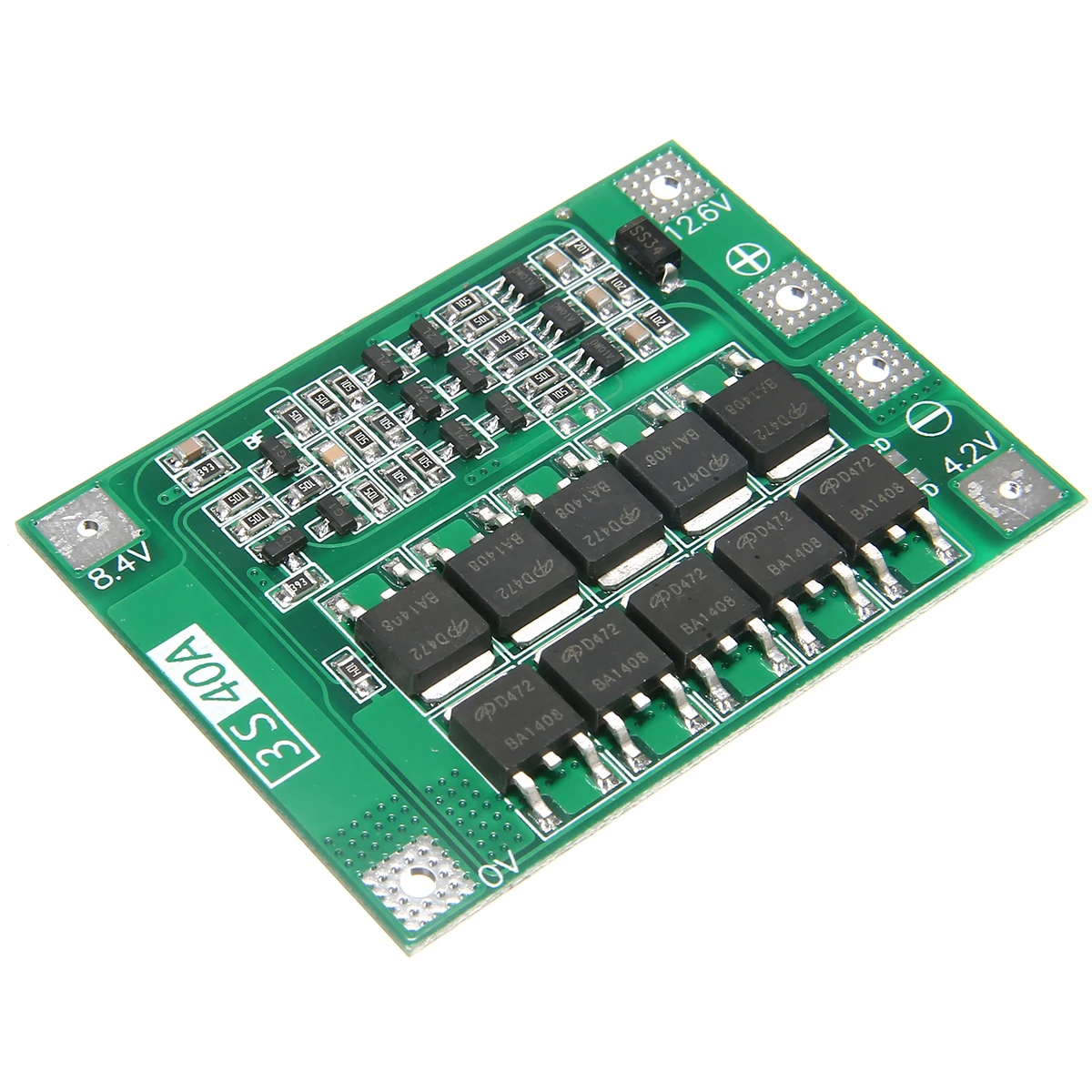 Новое поступление 1 шт 3S 11 V 12 6 40A 18650 литий ионный аккумулятор плата защиты BMS