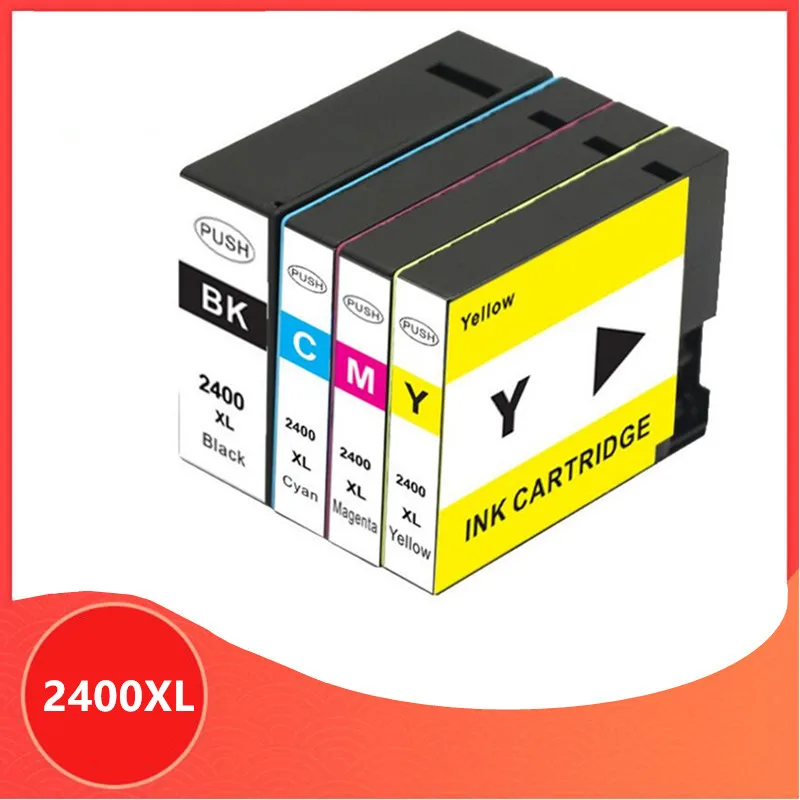 Cartucho de Tinta Compatível para Impressora Canon Pgi2400 Pgi 2400 Canon Maxify Ib4040 Ib4140 Mb5040 Mb5140 Mb5340 Mb5440 2400xl