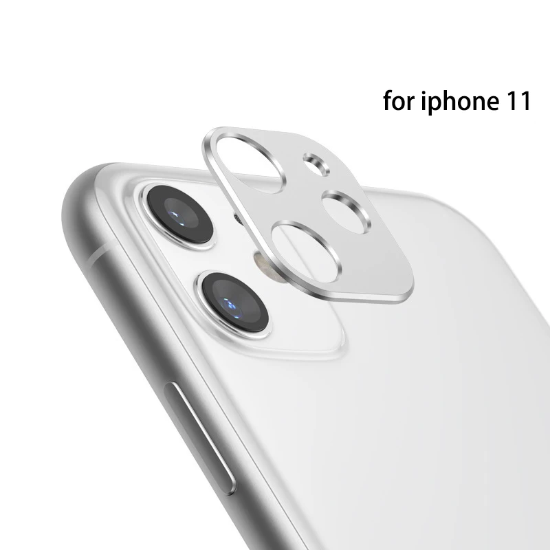 Защитная крышка для камеры для iPhone 11 Pro Max металлическое защитное кольцо для iPhone 11 11Pro Задний защитный чехол для камеры - Цвет: 9