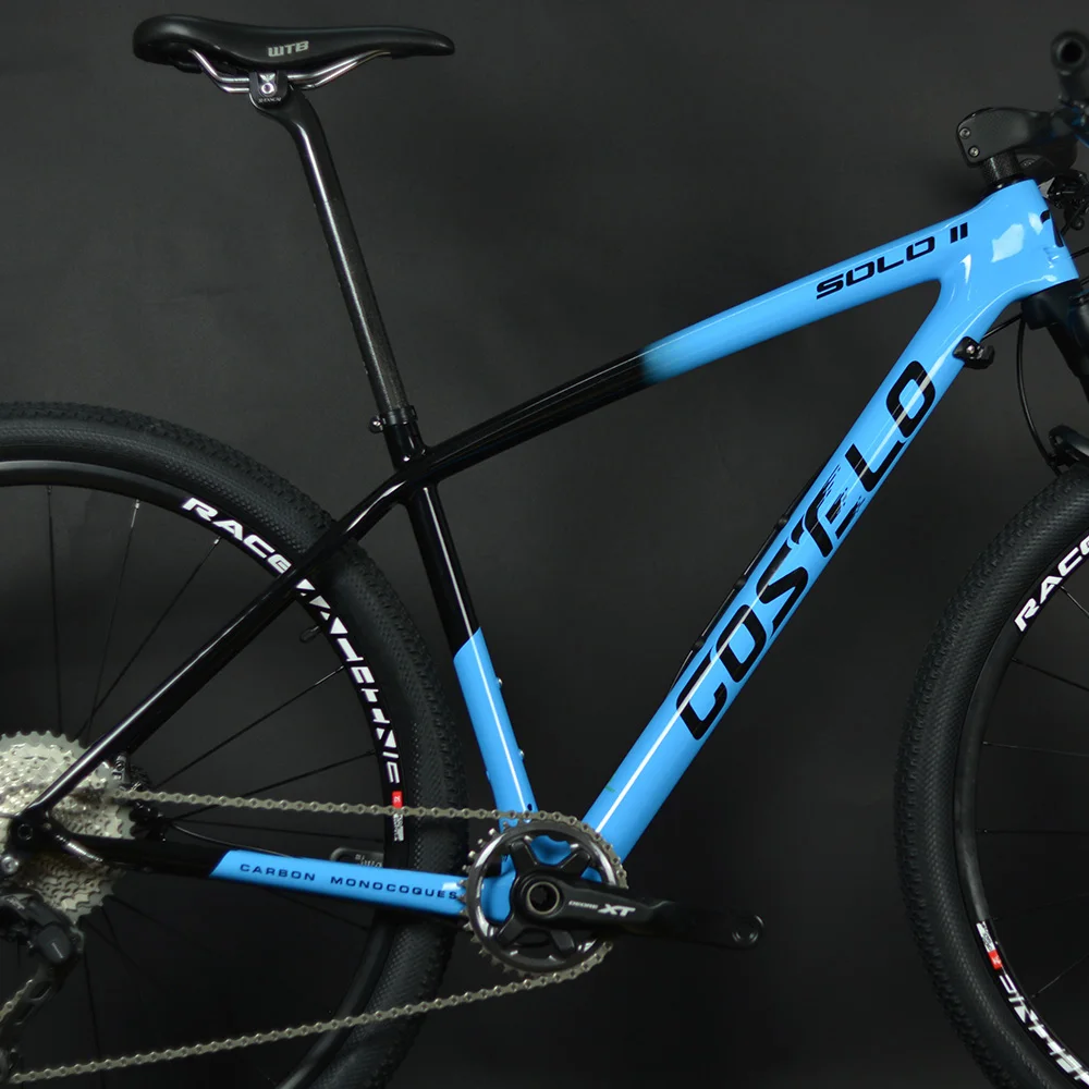 1X11 Speed XT Manituo M30 Fork Costelo SOLO 2 Mountain Mtb bicycle bike  29er Thru axle carbon frame - AliExpress Sports \u0026 Entertainment