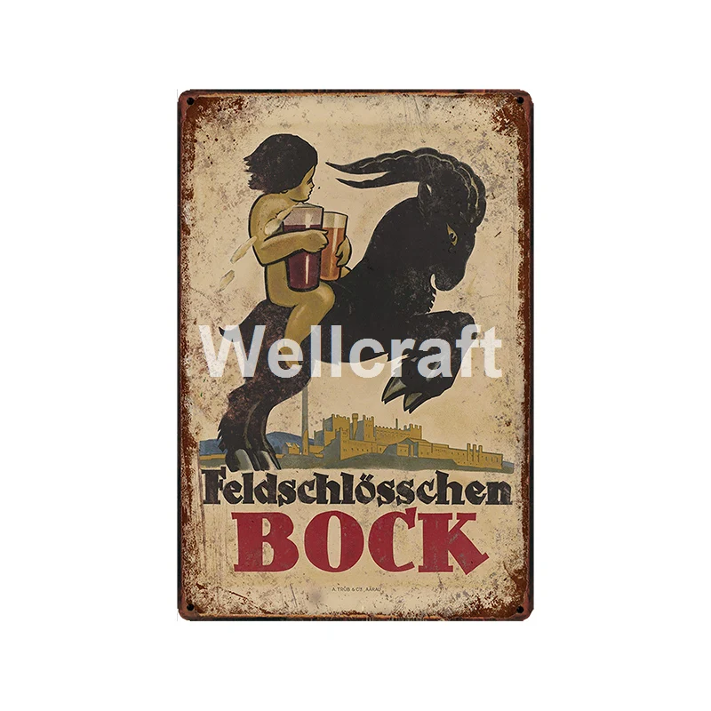 [WellCraft] Канада США пивные металлические знаки плакаты винтажная живопись на заказ Декор LT-1974