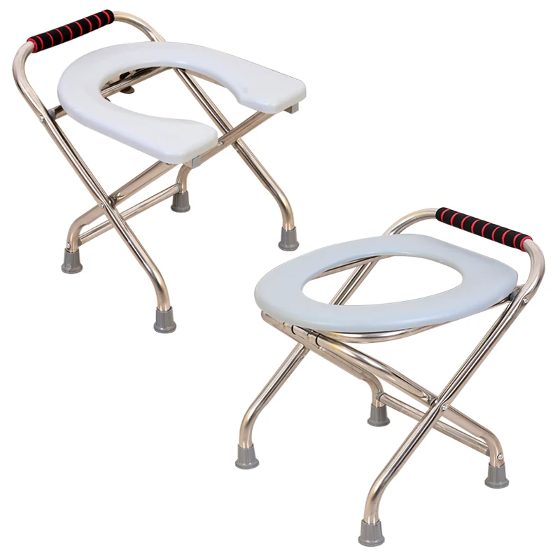 Foldable Toilet Seat for Pregnant Women Toilet Stool for The Elderly