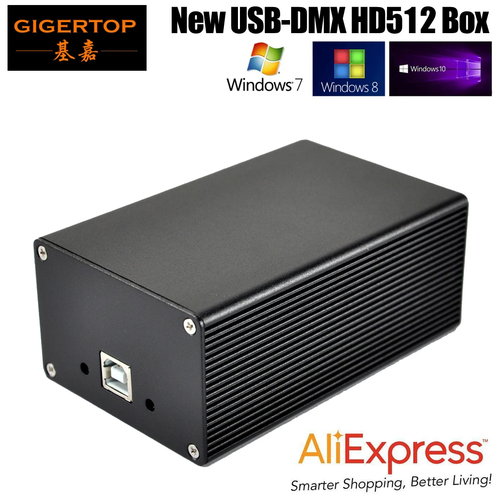 DMX512 Контроллер по USB DMX Dongle сценический светильник HD512 устройство управления Martin