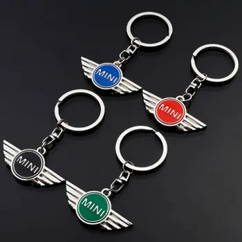 

Car Pendant Alloy Car Keyring Keychain Key Chain Auto Key Ring Holder For Mini Cooper Countryman Cabrio Jcw Clubman r50 r53 r56