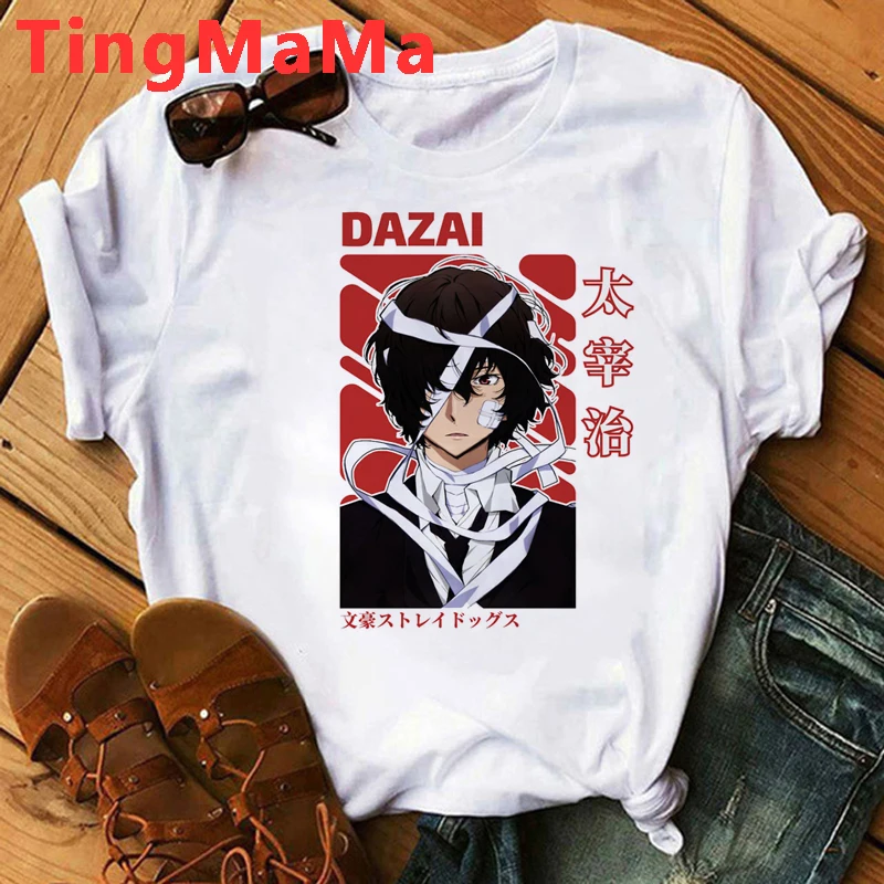 Get it Now Bungou Stray Dogs Unisex Tees Osamu Dazai Online