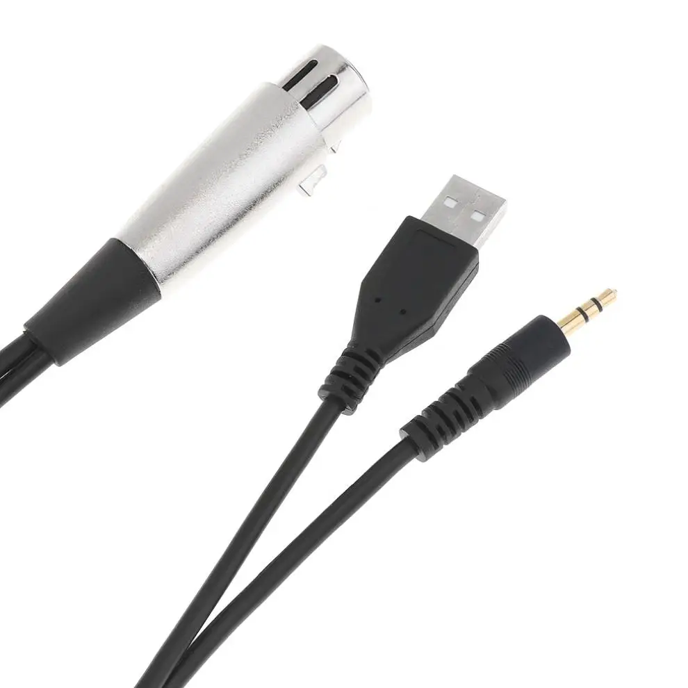 USB микрофон Студийный профессиональный конденсаторный проводной компьютерный микрофон с подставкой для караоке/видео/записи ПК