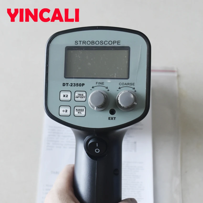 Handheld Stroboscope Digital Tachometer Dt2350pc Measure Rotative