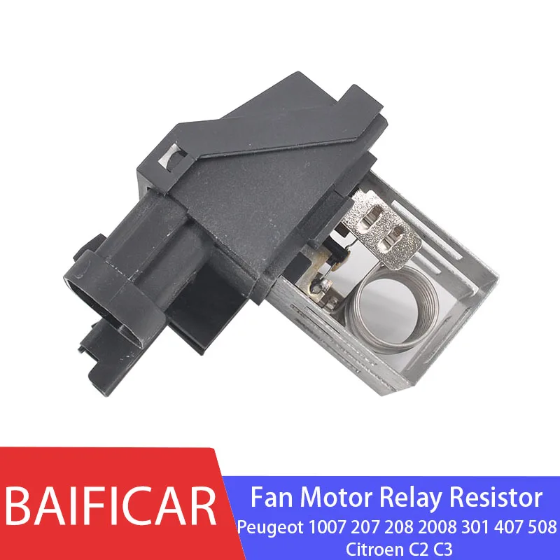 Brand New Genuine Radiator Fan Heater Motor Relay Blower Resistor 1267j6 For Peugeot 1007 207