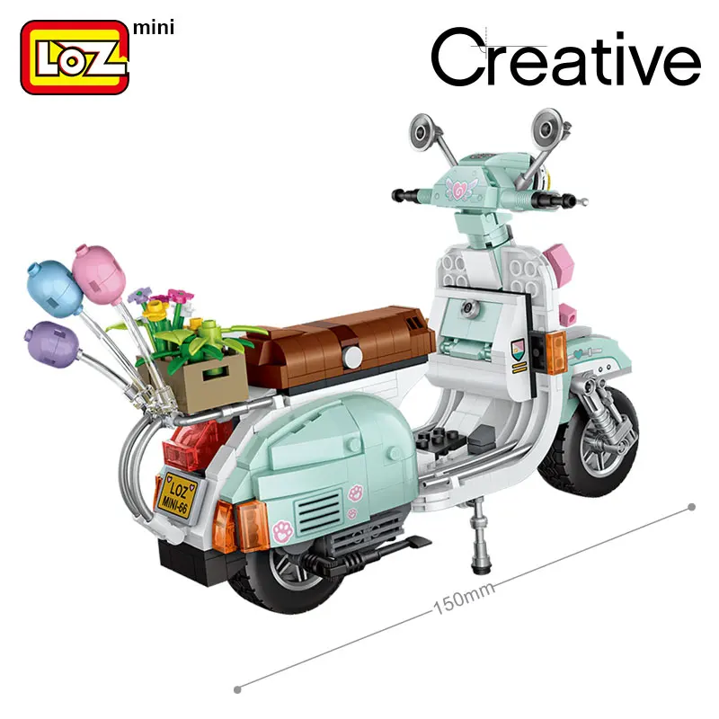 Лоз мини-блоки техника модель автомобиля Кирпичи Строительные блоки создатель пластиковые сборные игрушки для детей развивающие подарки DIY 1111