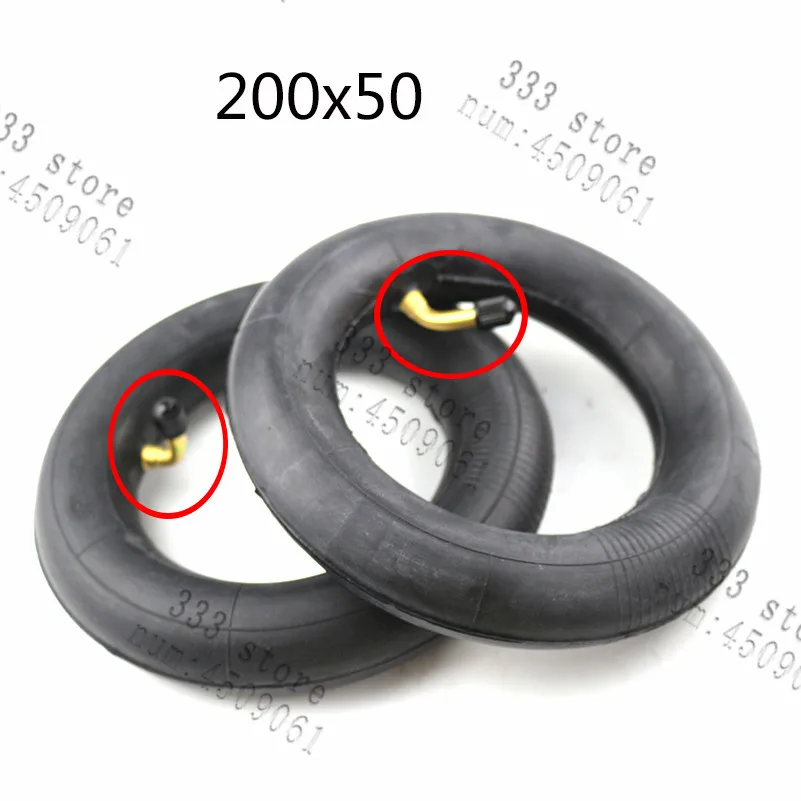 8 inch tire electric scooter 200x50 Inner Tube motorcycle part for Razor Scooter E100 E150 E200 eSpark Crazy Cart scooters