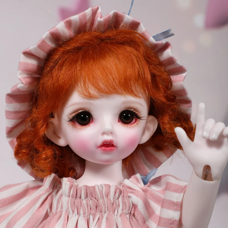 1/6 весы BJD кукла Симпатичные Детские джинсы для маленьких мальчиков или девочек BJD/SD смолы фигурка кукла модель игрушка подарок. Полный комплект с одеждой, обувь, парик A0160Carol YOSD