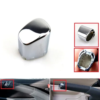 

Car Interior Accessories Chrome Handbrake Grips Lever Parking Button Cover Cap Decoration Shell For Polo CROSS 6RD 711 333 A