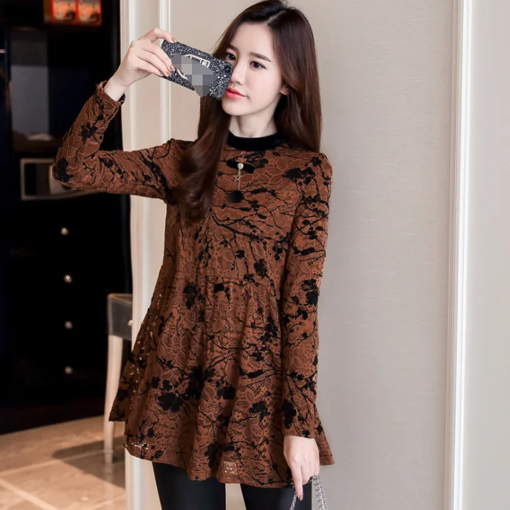 black floral tunic top