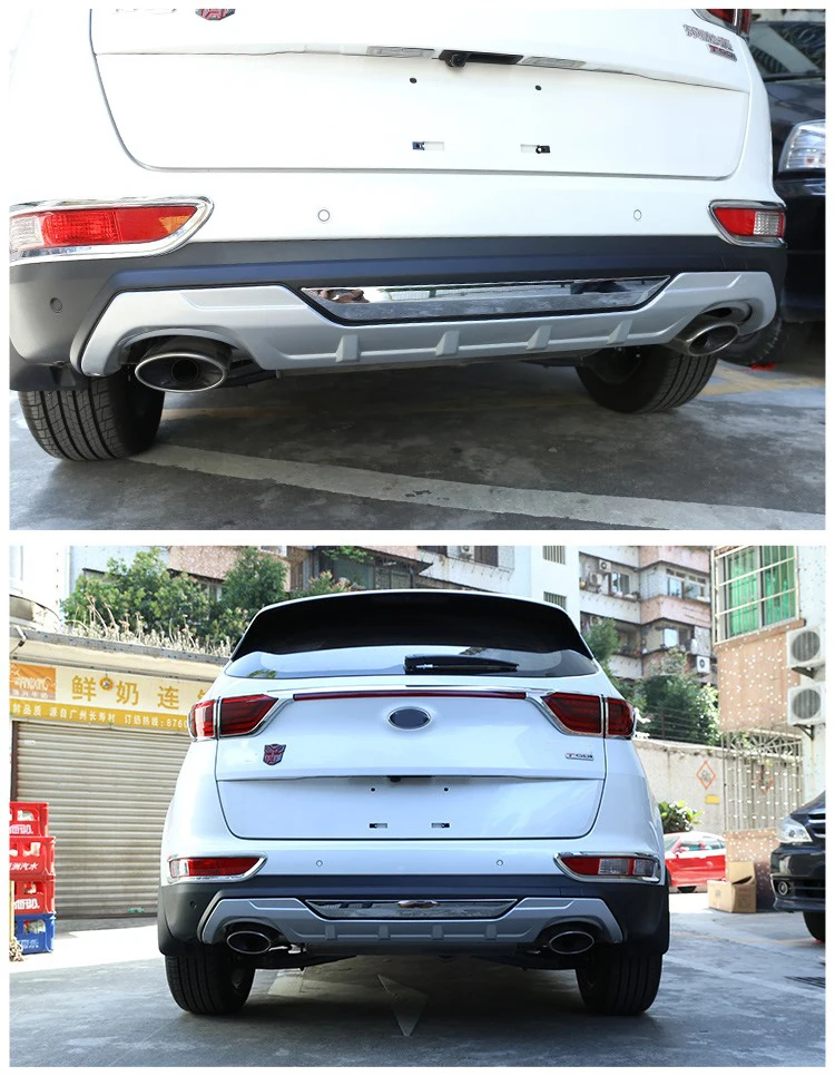 Для KIA Sportage KX5 задний багажник бампер спойлер диффузор защита противоскользящая пластина защитная крышка отделка автомобиля Стайлинг