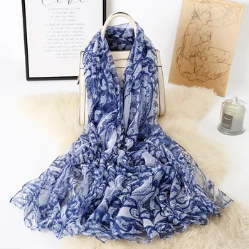 

Summer women scarf thin shawls and wraps lady solid female hijab stoles long cashmere pashmina Red