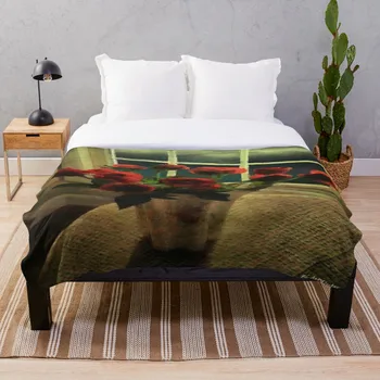 

Soft Blanket for Bed Sherpa Flannel Fleece Blanket Home Travel Sofa Soft Throw Blanket Scarlet For A Stormy Night