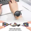 Nylon strap For Samsung Galaxy watch 4/classic/46mm/Active 2/Gear S3/amazfit Adjustable Elastic bracelet Huawei GT 2/3 Pro band 4