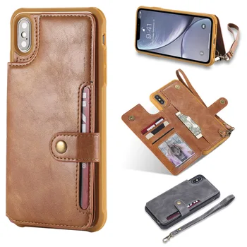 

New Style for Back Cover Mobile Phone Shell Apple Apple Card Instert Leather Cover S10 All-Inclusive Protection for Iphone11max