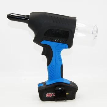 Buy DC 18V Electric Cordless Stainless Steel Nail Rivet Gun Portable Lithium Battery Riveter Tool