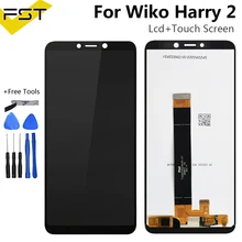 Для wiko harry 2 ЖК-дисплей и кодирующий преобразователь сенсорного экрана в сборе Замена+ Инструменты+ клей для wiko harry 2 ЖК-стеклянная панель