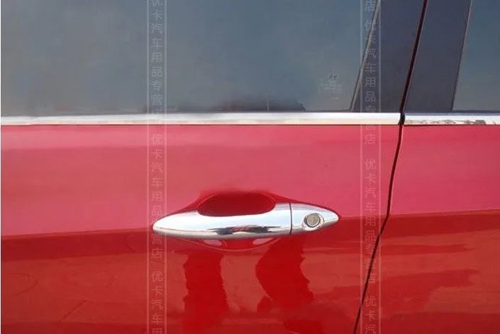 Хромированная накладка на дверную ручку из АБС пластика для Hyundai SOLARIS VERNA i25 Accent 2011