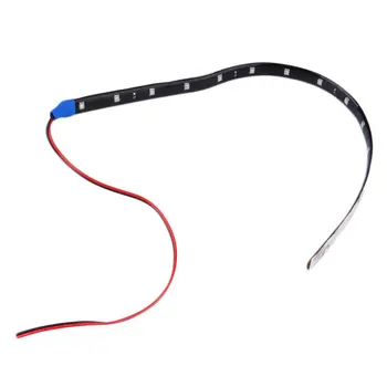 

2pcs 15LED/30cm waterproof LED Strip 3528 12V DC SMD High Power Flexible LED Car Strips,white/blue/red/green/yellow Hot