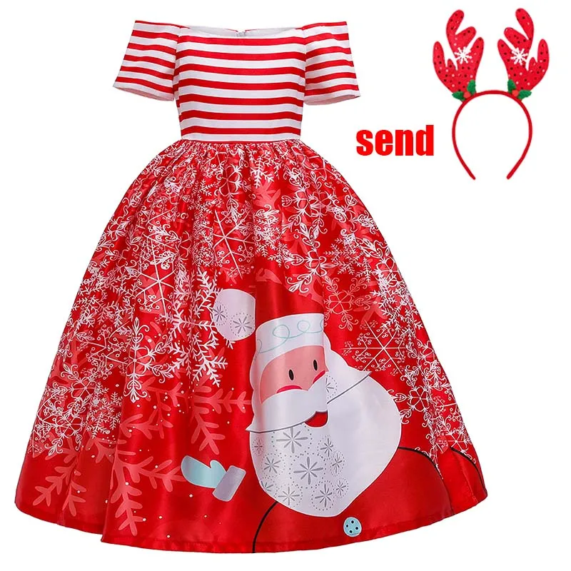 

2019 Girl Ball Gown Princess Dress for Wedding party Kids Dresses for Toddler Girl Children Fashion Christmas Clothing