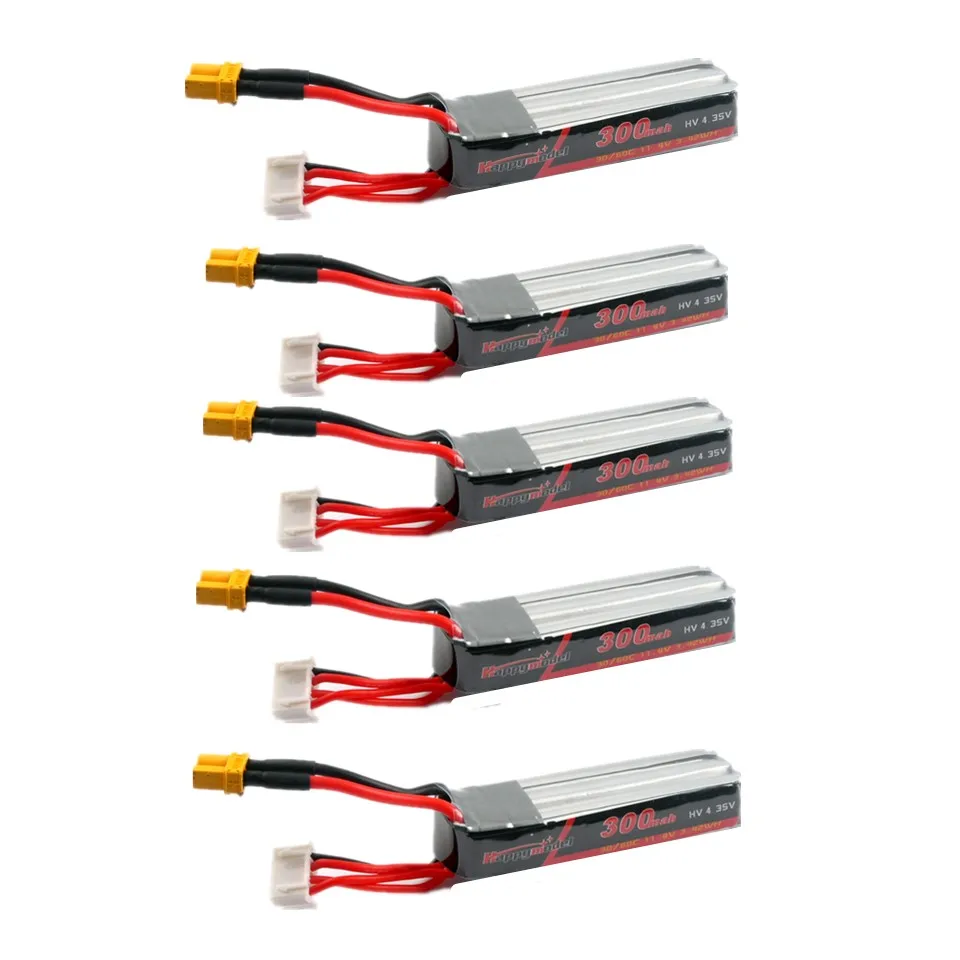 3S 11,4 v 300mah LIPO LIHV батарея 30/60C XT30 разъем для HappyModel Mobula7 Mobula 7 HD Sailfly-X URUAV UR85 UR85HD FPV Дрон