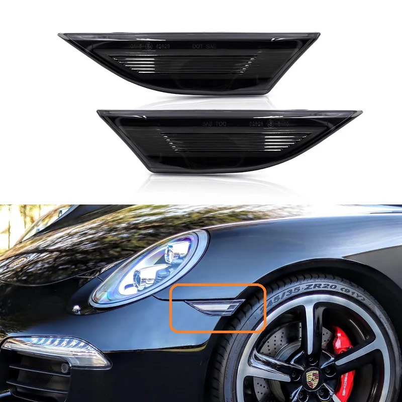 超歓迎 USAサイドマーカーランプ 911 ポルシェ - 外国自動車用パーツ