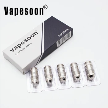 

5pcs EC 0.3ohm/0.5ohm head Atomizer Core for Melo series Tank 2 3 mini Nano iJUST 2 S one iStick Pico kit EC coil