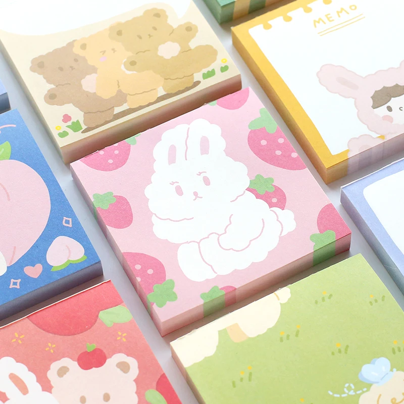 

8pcs/lot Stationery small fresh eruption series notes paper diy gift planner paper memo pad
