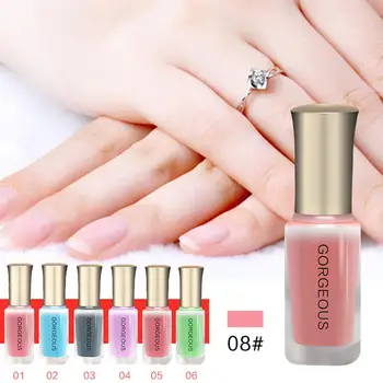 

New Nail Polish Candy Nude Color Quick-drying Translucent Jelly Nail Polish 10ML Environmental Protection Lasting Unpeelable