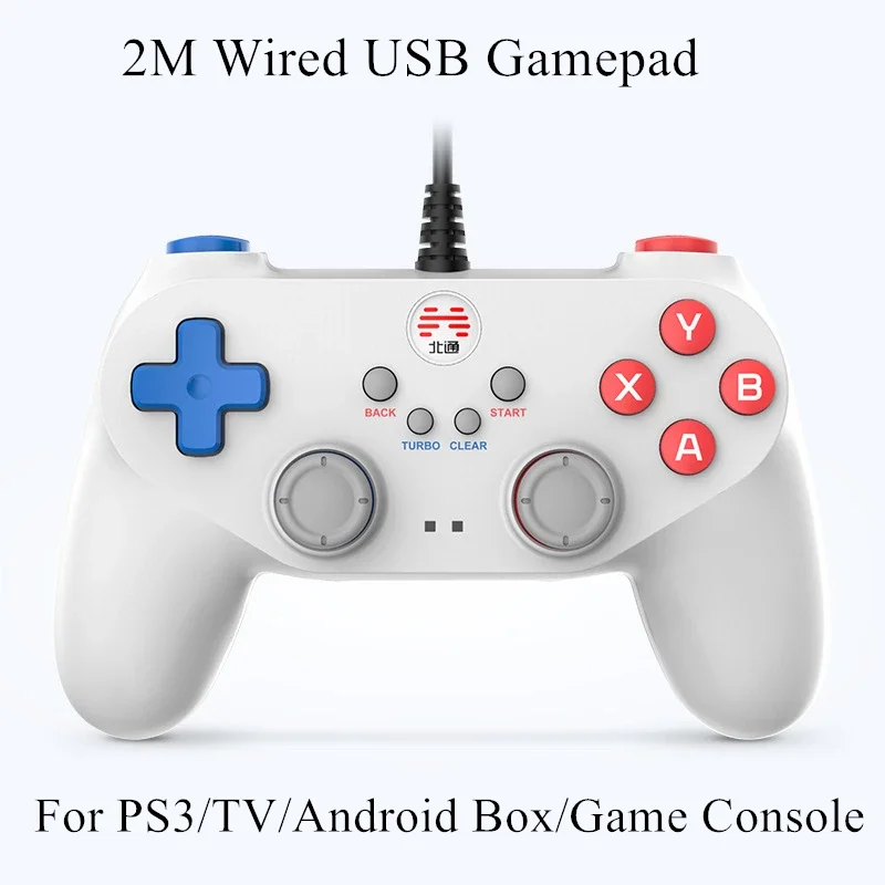 BETOP USB игровой контроллер для PS3 Raspberry PI PC Android TV Box Steam игровая консоль Мини ПК