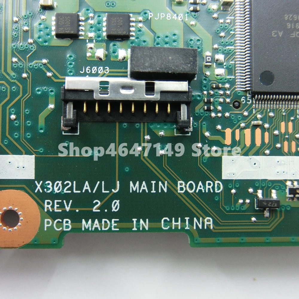 X302LJ i7-5500CPU 4 Гб Оперативная память GT920M/2G Материнская плата Asus X302L X302LJ X302LA Материнская плата ноутбука X302LA/LJ motherboard100% тестирование
