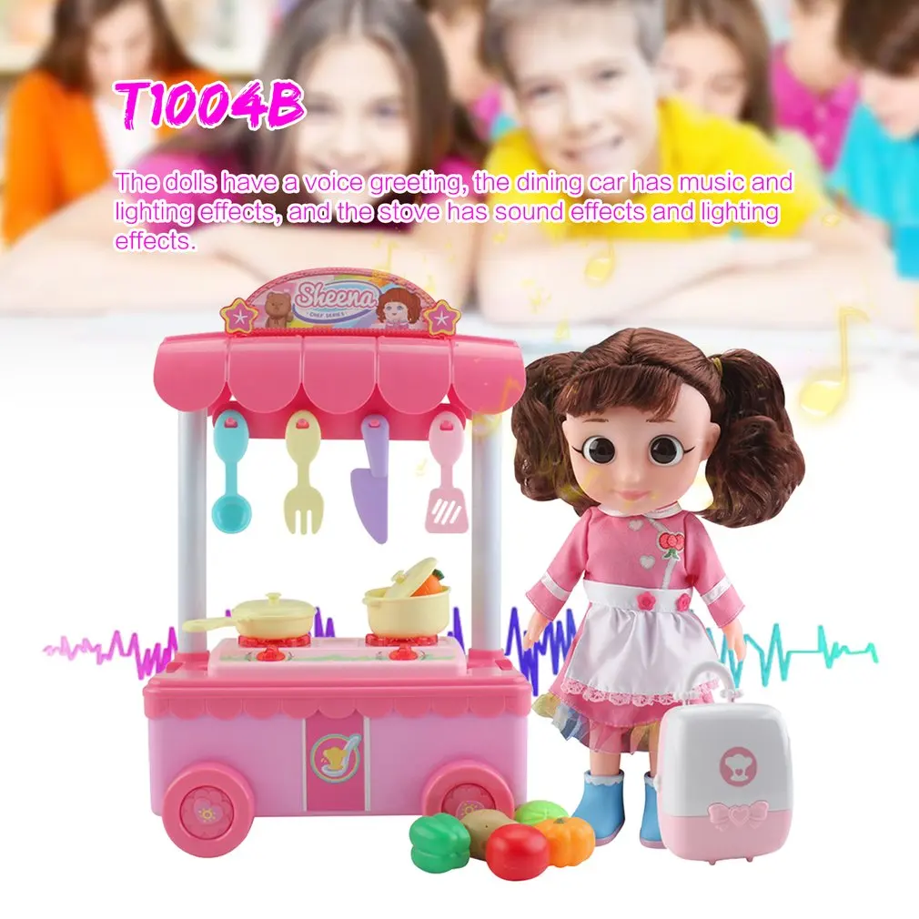 T1002B T1003B T1004B Моделирование кухня детский игровой дом игрушка ролевые приготовления пищи Семейная Игра Дети Рождественский подарок