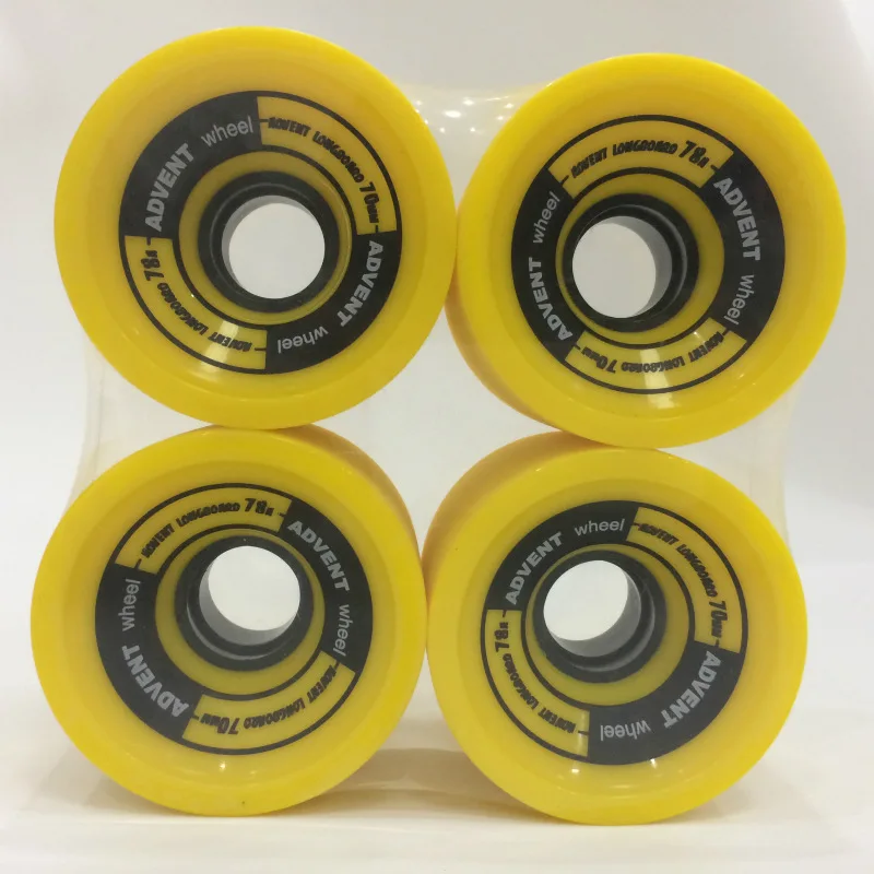 78a Long Board Soft Wheel Fish Board Skateboard Wheel 4 Wheel Scooter