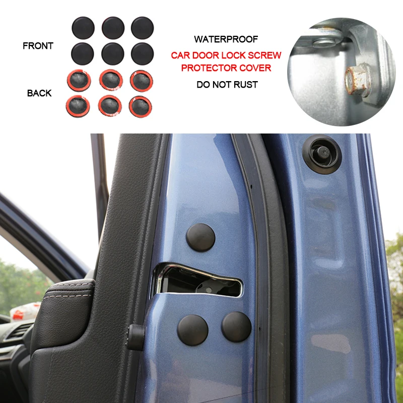 12 шт. автомобильные дверные замки для Mitsubishi Outlander ASX Lancer L200 Mirage Pajero Galant|cover for