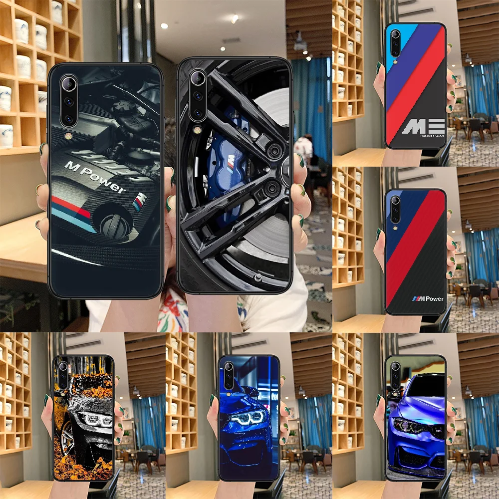 

Blue Red Car for Bmw Phone case For Xiaomi Mi 6 8 A1 Note3 A2 9 CC9 9T A3 MIX 2 2S 3 9 Lite SE Pro black coque soft back tpu