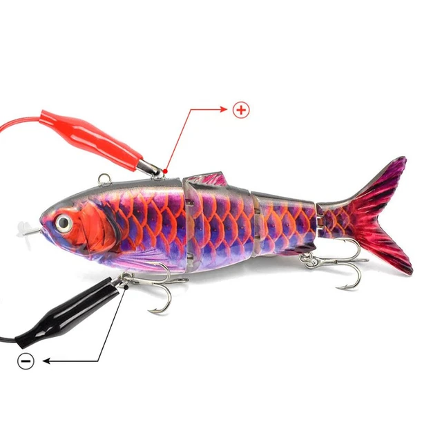 Robotic Fishing Lure USB Rechargeable Self Swimming Lures Fishing