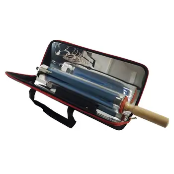 

Outdoor Portable Solar Grill Folding Metal Barbecue Food Class Cooking Stainless Energy Effectively