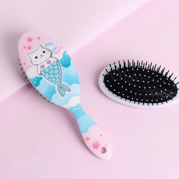 

Massage comb, color blue / pink