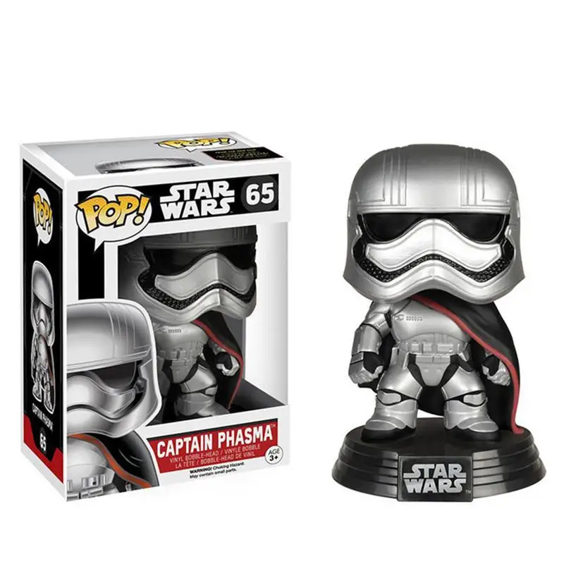 Funko pop официальный история Звездных Войн ПВХ фигурка Коллекционная модель игрушки подарки - Цвет: with box 65