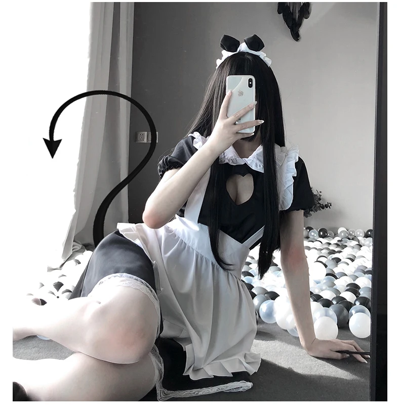 LILICOCHAN Ojbk Sexy Sweet Lolita Dress Japanese Maid Costume Anime Cosplay Kawaii Coffee Bar Uniform Halloween Outfit For Women -Zentai shop online H02f2317cfd764e9b8a95267ecb4d21d6J.jpg