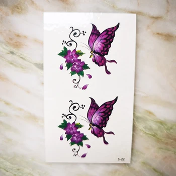 

Temporary tattoos for men henna mask sleeve tattoo sticker body art arm waterproof cheap stuff cool things butterfly fake