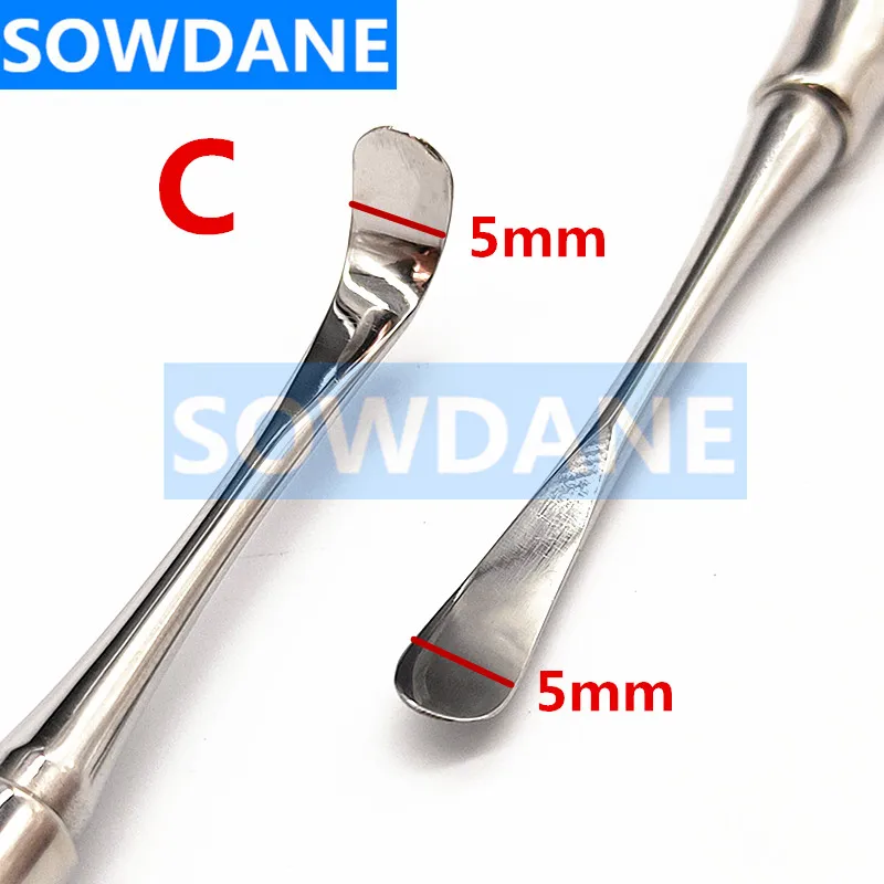 Dental Implant Periosteal Elevator Separator for Reflecting and Retractor Peristeel Splitter Tool Oral Surgery Tool Double Ends afbeelding