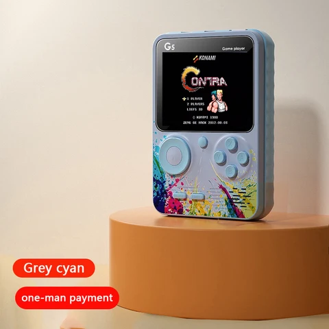 portable retro manual video game console, 3.0-inch children's color LCD, Gift for Kids including 500 game