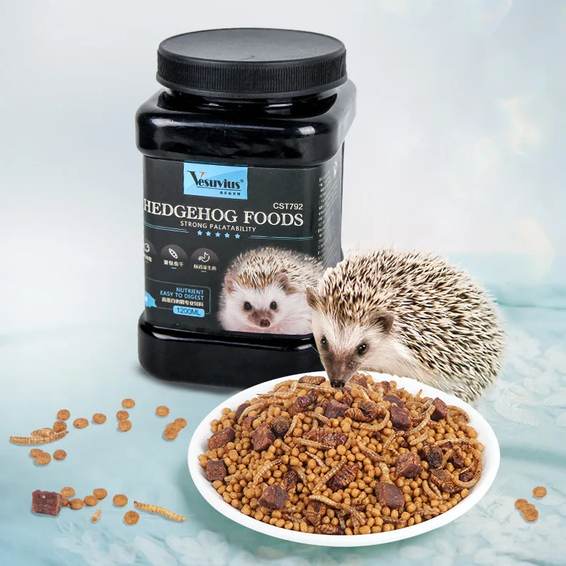 

Jonsanty OEM in Bulk Hedgehog Rations Hedgehog Feed Hedgehog Grains Hedgehog Food Mealworm Dry