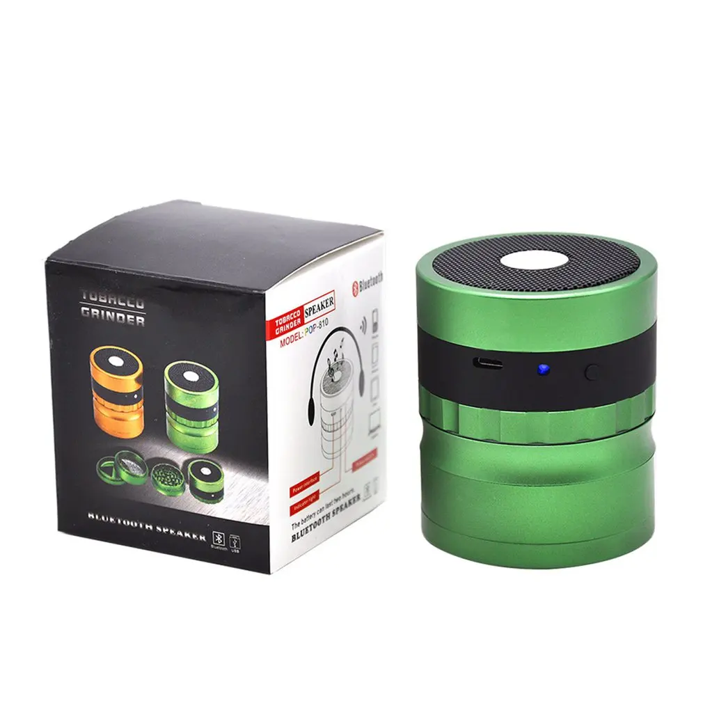 

Grinders Metal Herb Grinder Tobacco Grinder Speaker Smoking Frinders