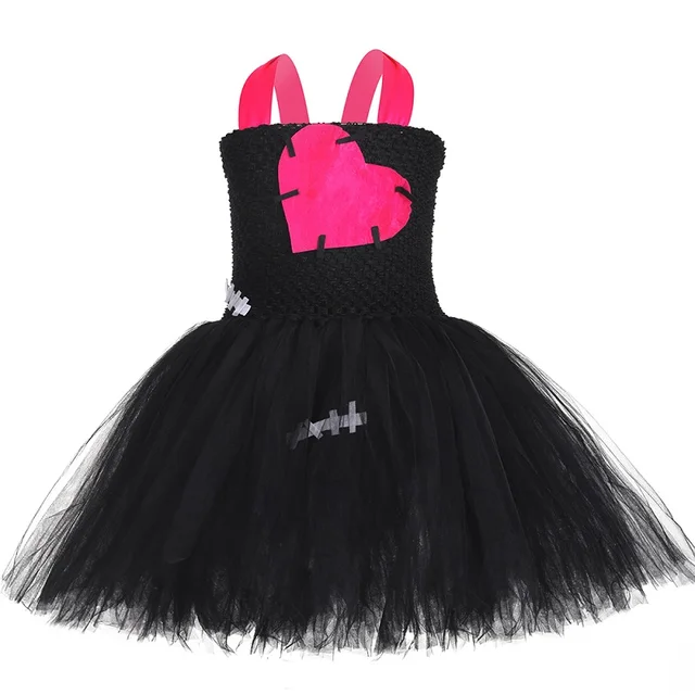 erger maken Seizoen eend Punk Rockstar Meisjes Tutu Jurk Zwart & Roze Mal Cosplay Kostuum Voor  Kinderen Meisje Halloween Holiday Carnaval Party Jurken 1 14Y| | -  AliExpress