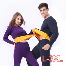 Зимнее бархатное плотное термобелье для мужчин, женская зимняя теплая многослойная одежда, пижамный комплект, термокомплект, мужские кальсоны, горячая сушка